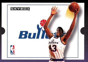 #308 Pervis Ellison - Washington Bullets - 1992-93 SkyBox Basketball