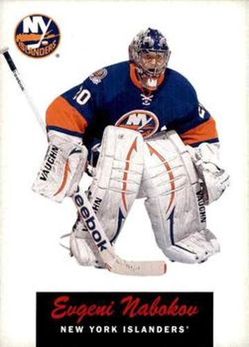 #308 Evgeni Nabokov - New York Islanders - 2012-13 O-Pee-Chee - Retro Hockey