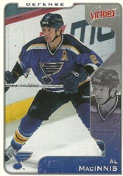 #308 Al MacInnis - St. Louis Blues - 2001-02 Upper Deck Victory Hockey