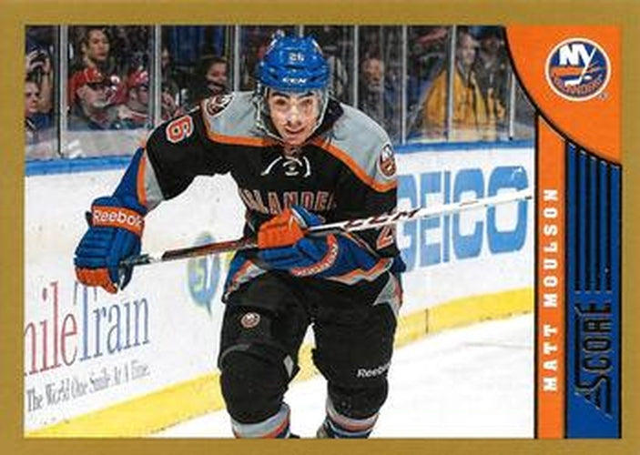 #309 Matt Moulson - New York Islanders - 2013-14 Score - Gold Hockey