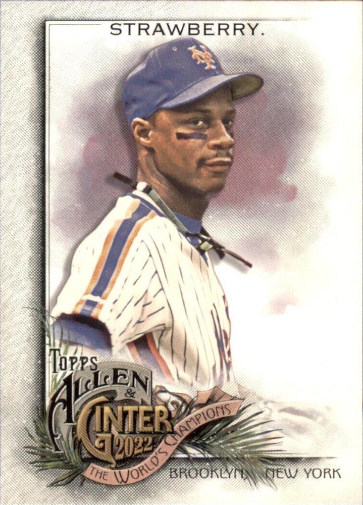 #309 Darryl Strawberry - New York Mets - 2022 Topps Allen & Ginter Baseball