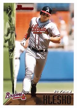 #309 Ryan Klesko - Atlanta Braves - 1995 Bowman Baseball