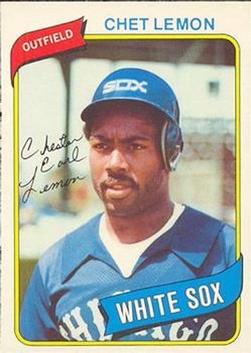 #309 Chet Lemon - Chicago White Sox - 1980 O-Pee-Chee Baseball