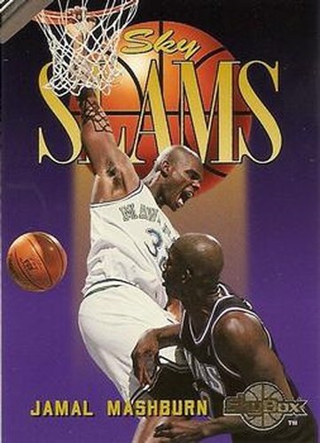 #309 Jamal Mashburn - Dallas Mavericks - 1994-95 SkyBox Premium Basketball
