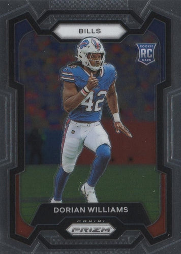#309 Dorian Williams - Buffalo Bills - 2023 Panini Prizm Football