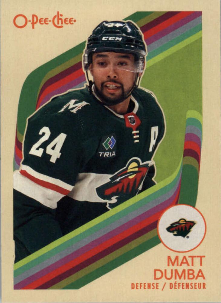 #309 Matt Dumba - Minnesota Wild - 2023-24 O-Pee-Chee - Retro Hockey