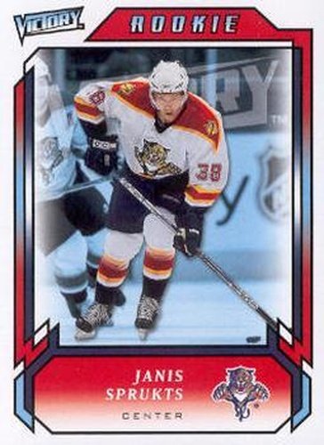 #309 Janis Sprukts - Florida Panthers - 2006-07 Upper Deck Victory Update Hockey