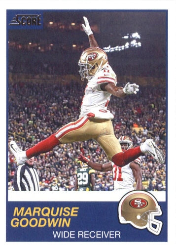 #309 Marquise Goodwin - San Francisco 49ers - 2019 Score Football