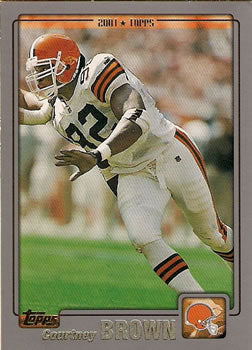 #309 Courtney Brown - Cleveland Browns - 2001 Topps Football