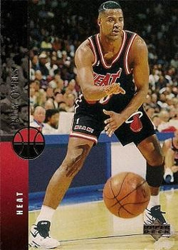 #309 Billy Owens - Miami Heat - 1994-95 Upper Deck Basketball