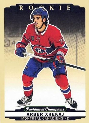 #309 Arber Xhekaj - Montreal Canadiens - 2022-23 Parkhurst Champions Hockey