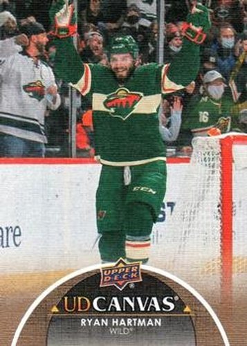 #C309 Ryan Hartman - Minnesota Wild - 2021-22 Upper Deck - UD Canvas Hockey