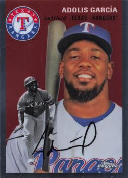 #309 Adolis García - Texas Rangers - 2023 Topps Chrome Platinum Anniversary Baseball