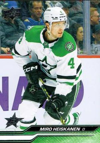 #309 Miro Heiskanen - Dallas Stars -2023-24 Upper Deck Hockey