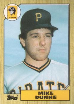 #30T Mike Dunne - Pittsburgh Pirates - 1987 Topps Traded Baseball