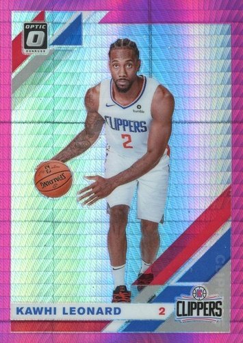 #30 Kawhi Leonard - Los Angeles Clippers - 2019-20 Donruss Optic - Hyper Pink Basketball
