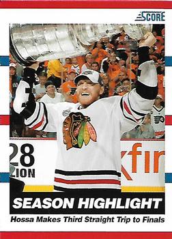 #30 Marian Hossa - Chicago Blackhawks - 2010-11 Score Hockey