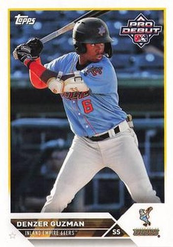 #PD-30 Denzer Guzman - Inland Empire 66ers - 2023 Topps Pro Debut Baseball