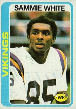 #30 Sammy White - Minnesota Vikings - 1978 Topps Football