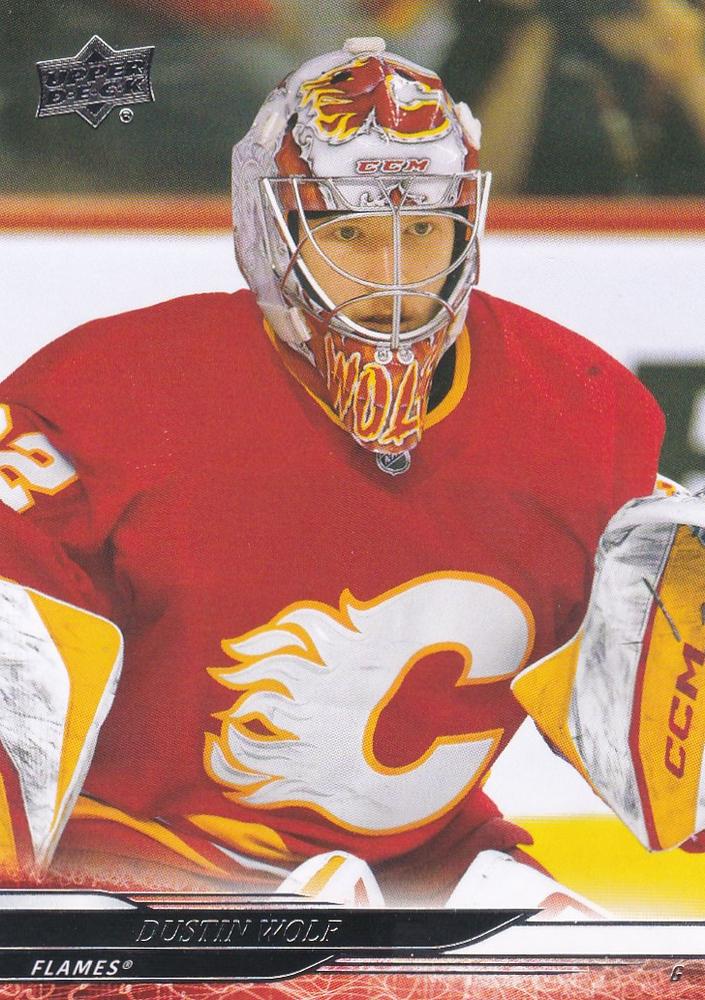 #30 Dustin Wolf - Calgary Flames - 2024-25 Upper Deck Hockey