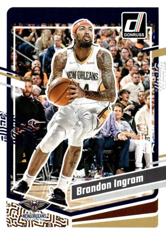 #30 Brandon Ingram - New Orleans Pelicans - 2023-24 Donruss Basketball