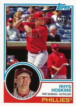 #83-30 Rhys Hoskins - Philadelphia Phillies - 2018 Topps - 1983 Topps Baseball 35th Anniversary Baseball