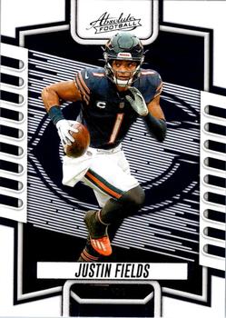 #30 Justin Fields - Chicago Bears - 2023 Panini Absolute Football