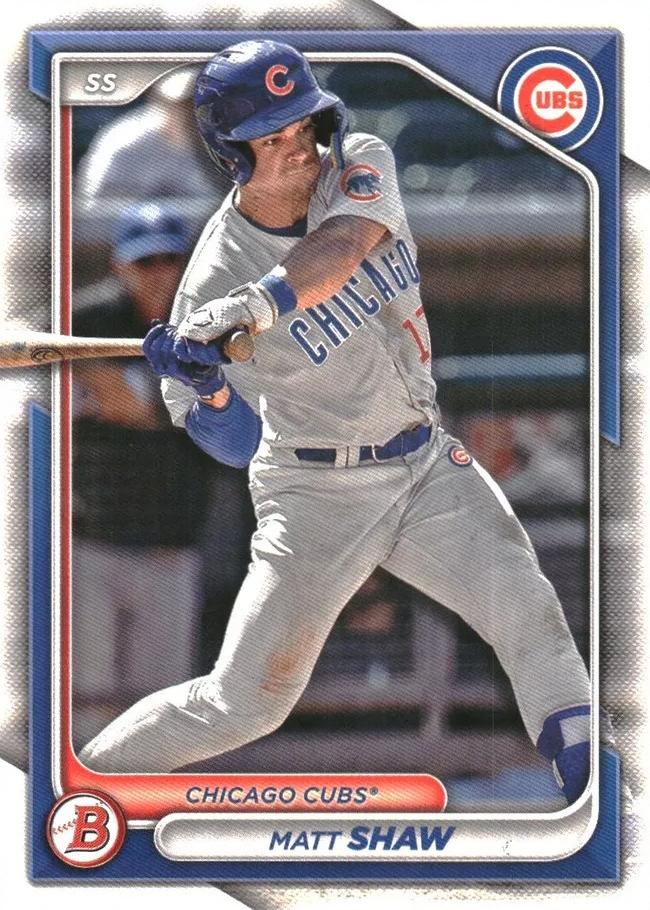 #BP-30 Matt Shaw - Chicago Cubs - 2024 Bowman - Prospects Baseball