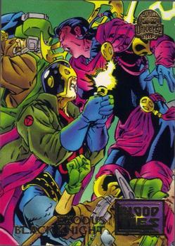 #30 Exodus & Black Night - 1994 Fleer Marvel Universe