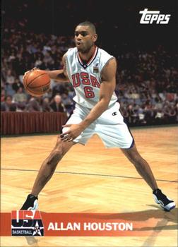 #30 Allan Houston - USA - 2000 Topps Team USA Basketball