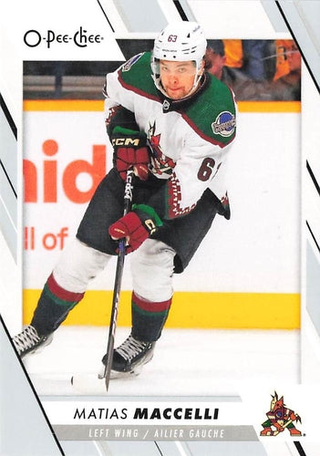 #30 Matias Maccelli - Arizona Coyotes - 2023-24 O-Pee-Chee Hockey