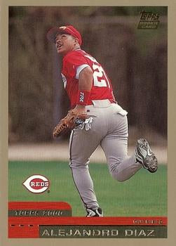 #T30 Alejandro Diaz - Cincinnati Reds - 2000 Topps Traded & Rookies Baseball