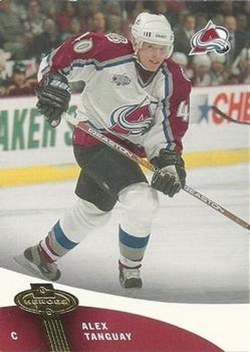 #30 Alex Tanguay - Colorado Avalanche - 2000-01 Upper Deck Heroes Hockey