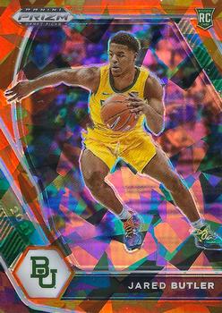 #30 Jared Butler - Baylor Bears - 2021 Panini Prizm Draft Picks - Orange Ice Basketball