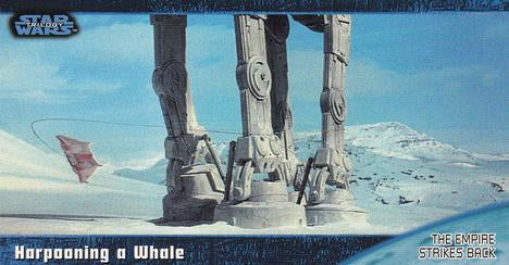 #30 Harpooning a Whale - 1997 Topps Widevision Star Wars Trilogy