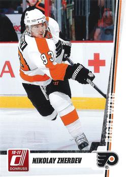 #30 Nikolai Zherdev - Philadelphia Flyers - 2010-11 Donruss Hockey
