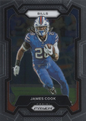 #30 James Cook - Buffalo Bills - 2023 Panini Prizm Football