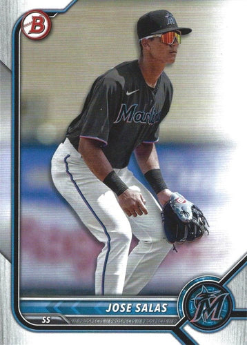 #BP-30 Jose Salas - Miami Marlins - 2022 Bowman - Prospects Baseball