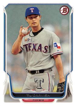 #30 Yu Darvish - Texas Rangers - 2014 Bowman Baseball