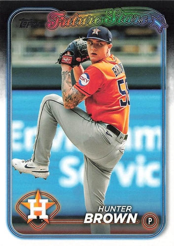 #30 Hunter Brown - Houston Astros - 2024 Topps Baseball