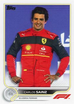 #30 Carlos Sainz - Scuderia Ferrari - 2022 Topps Formula 1 Racing