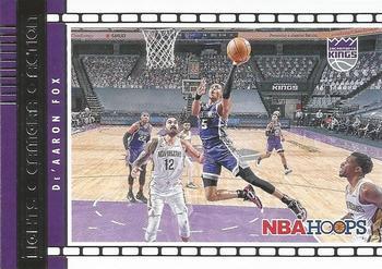 #30 De'Aaron Fox - Sacramento Kings - 2021-22 Hoops - Lights Camera Action Basketball