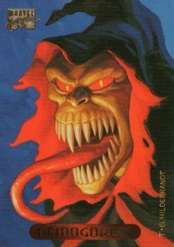 #30 Demogoblin - 1994 Fleer Marvel Masterpieces Hildebrandt Brothers