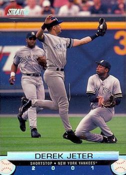 #30 Derek Jeter - New York Yankees - 2001 Stadium Club Baseball