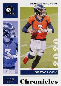 #30 Drew Lock - Denver Broncos - 2020 Panini Chronicles Football