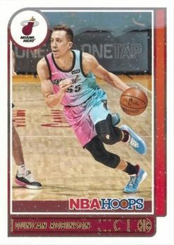 #30 Duncan Robinson - Miami Heat - 2021-22 Hoops Winter Basketball