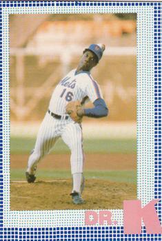 #30 Dwight Gooden - New York Mets - 1985 Renata Galasso Dwight Gooden Dr. K Baseball
