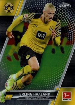 #30 Erling Haaland - Borussia Dortmund - 2021-22 Topps Chrome Bundesliga Soccer