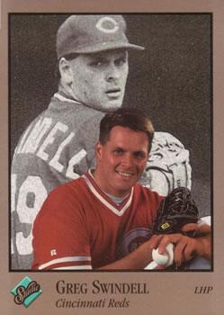 #30 Greg Swindell - Cincinnati Reds - 1992 Studio Baseball