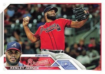 #30 Kenley Jansen - Atlanta Braves - 2023 Topps Baseball